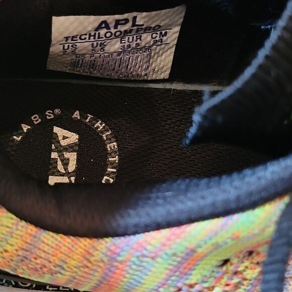 APL pro techloom flyknit running shoe size 7.5 - Picture 7 of 10